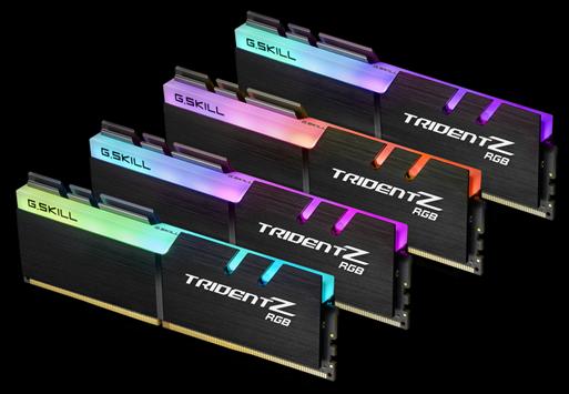 Produktbild G.Skill Trident Z RGB (4 x 8GB, 3600 MHz, DDR4-RAM, DIMM)