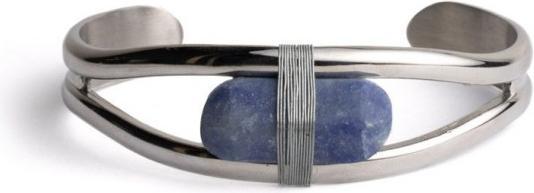 Produktbild Didyma Armband Stahl - Naturstein Blauer Aventurin - Grösse S (Edelstahl 316L)