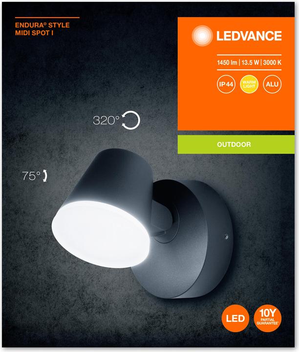 Produktbild Ledvance Endura Style Midi Spot (800 lm, IP44)