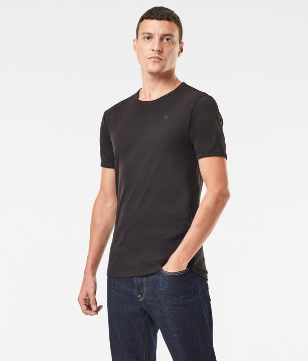 Actual product image G-Star T-shirt 2 pack R-neck T-shirts 2 pack Basic round neck rib jersey (XXL)