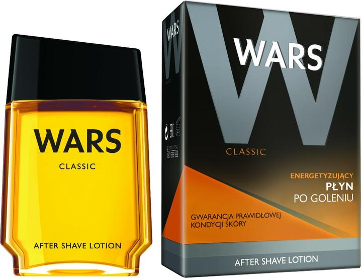 MIRACULUM WARS After Shave Lotion Classic eneretyzujący płyn do golenia 90ml (Lotion, 90 ml)