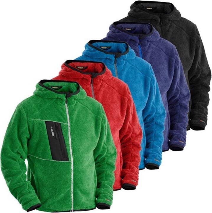 Actual product image Blakläder warm fleece jacket woven fur (XXL)