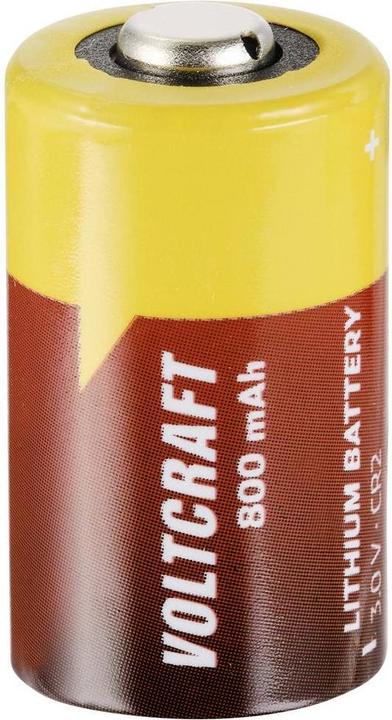 Image du produit Voltcraft CR2 Pile photo CR 2 Lithium 800 mAh 3 V 1 pc. (1 pcs, CR2, 800 mAh)