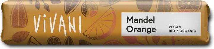 Produktbild Vivani Mandel Orange Rice Choc Riegel Bio (35 g)