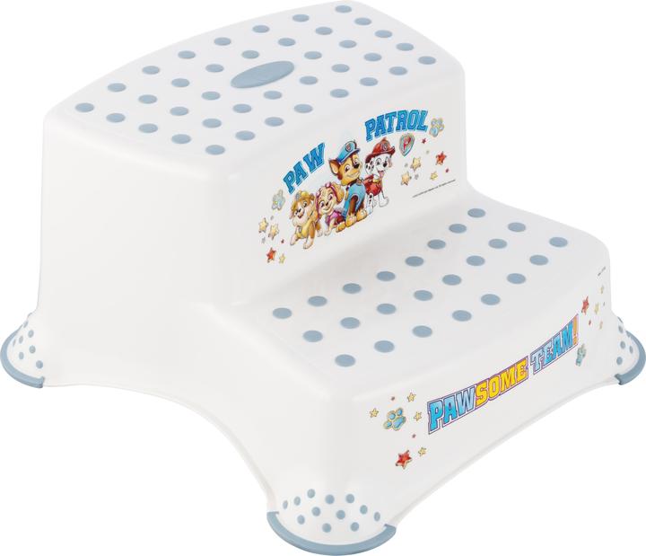 keeeper marchepied pour enfants ""igor Paw Patrol"" à deux marches, blanc avec impression, capacité de