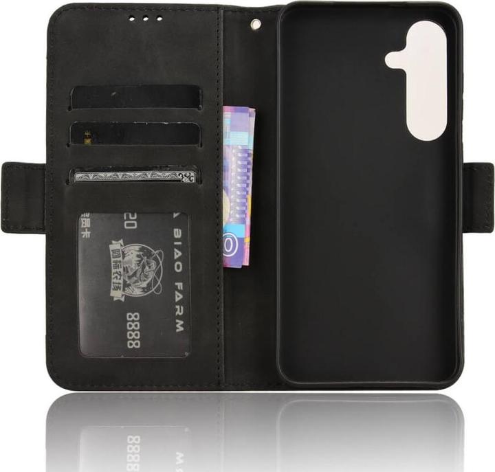 Actual product image Cover-Discount Galaxy S25+ Plus - Etui viele Kartenfächer (Samsung Galaxy S25+)