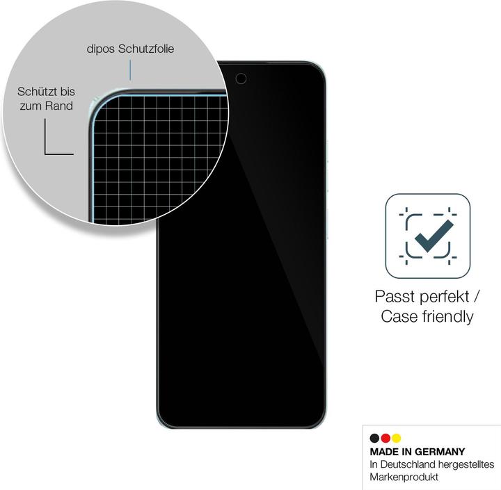 Actual product image Dipos Anti-Shock Screen Protector Clear (1 Piece, Tcl 30 5g)