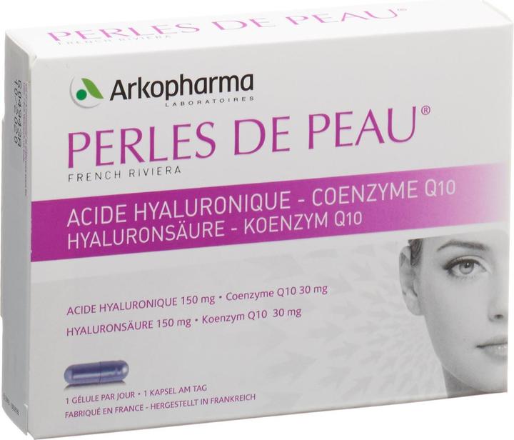 Produktbild Arkopharma Perles de Peau Hyaluronsäure + Q10 Kapseln (30 Stück, Kapseln, 37 g)
