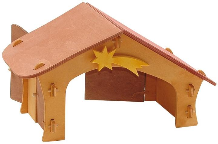 Produktbild Ostheimer Kerststal met ster + vogelbord