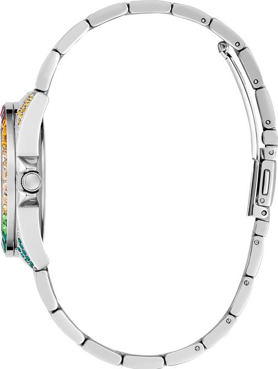 Image du produit Guess P SLV CS W/ BAGUETTE CRYS / SUN SLV DATE DL / P SLV BRCT Montre-bracelet (34 mm)