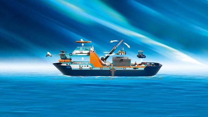 Actual product image LEGO Arctic research vessel (60368, LEGO City)