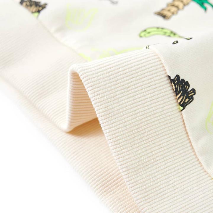 Immagine prodotto VidaXL Felpa da bambino ecrù chiaro 128,Materiale: 80% cotone (128)