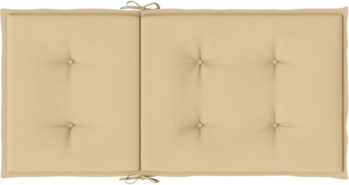 Produktbild VidaXL Niedriglehner-Auflagen 2 Stk. Stoff (100 x 50 x 4 cm)