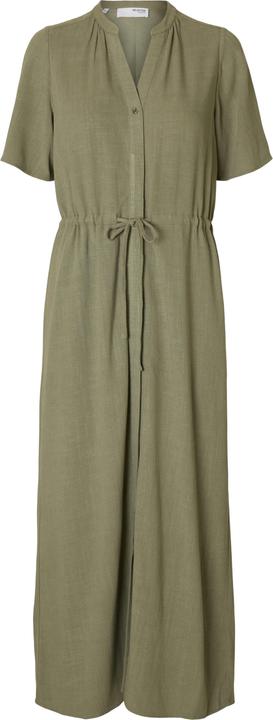 Selected Femme Slfviva-Damina Ss Ankle Dress Noos