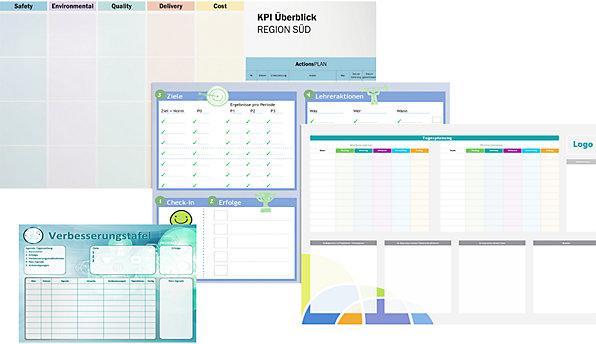 Produktbild Chameleon Individuell bedrucktes Whiteboard (1200 x 900 mm)