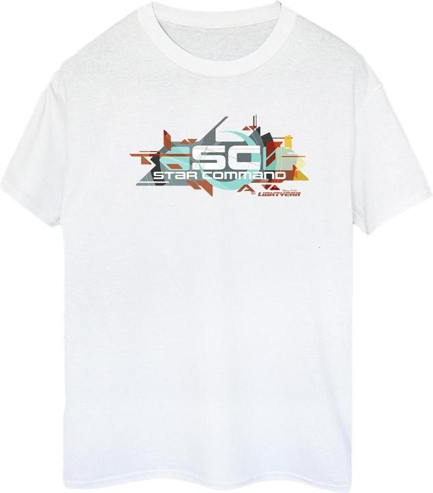 Immagine prodotto Disney Lightyear Star Command Graphic Title Maglietta Ampia Donna (S)