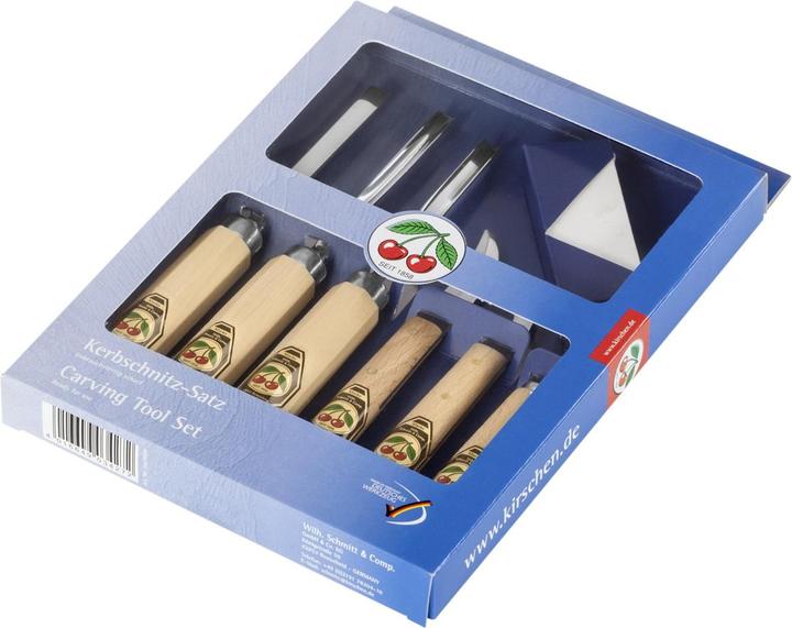 Actual product image Kirschen Notch carving set (8 mm)