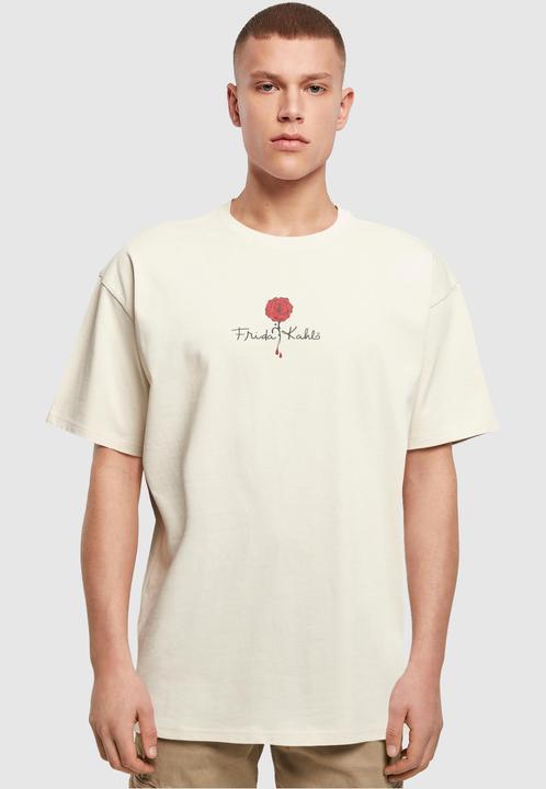 Immagine prodotto Merchcode Frida Kahlo - Maglietta oversize con logo rosa - 116581 (4XL)