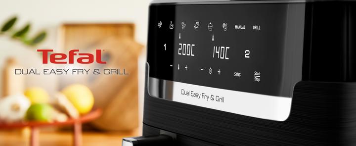 Produktbild Tefal Dual Easy Fry & Grill EY905N (CH-Stecker)