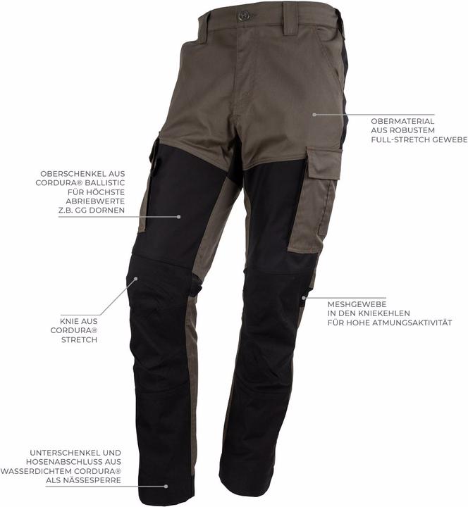 Produktbild Forsberg Vildmark extrem robuste und elastische Outdoorhose (56)