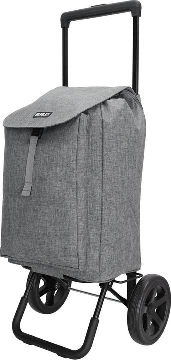 Beagles Shop & Go Lebensmittel Trolley falten leichte 40 Liter stark - dunkelgrau