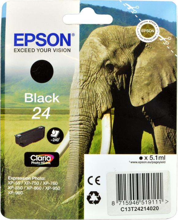 Produktbild Epson 24 Claria Photo HD (BK)