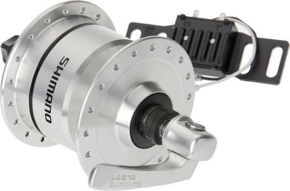 Image du produit Shimano Moyeu-dynamo 3N72 argent, 100mm (Frein sur jante)