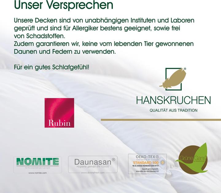 Produktbild Hanskruchen Rubin (220 g, 135 x 200 cm)