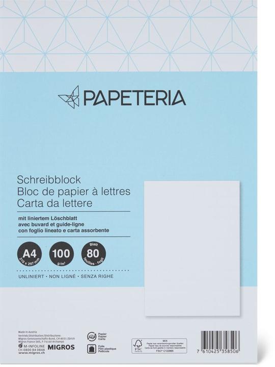 Actual product image Papeteria Writing pad (A4, Plain)