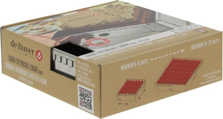 Actual product image de Buyer Patisserie frame extendable 16x16 to 30x30cm H: 5cm