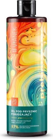NoName Prebiotic Refreshing Shower Gel 300ml - Vegan, sanft reinigend, belebend, für alle Hauttypen (300 ml)