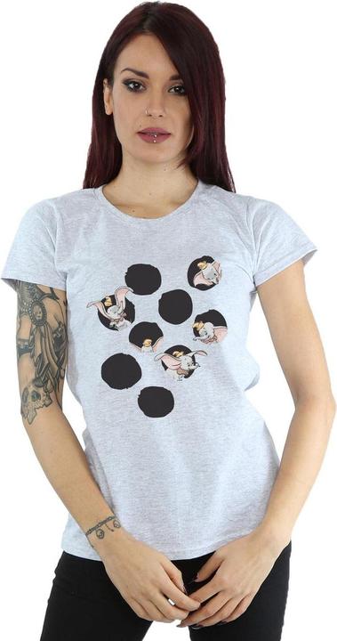 Actual product image Disney Womens/Ladies Dumbo Peekaboo Cotton T-Shirt (XXL)