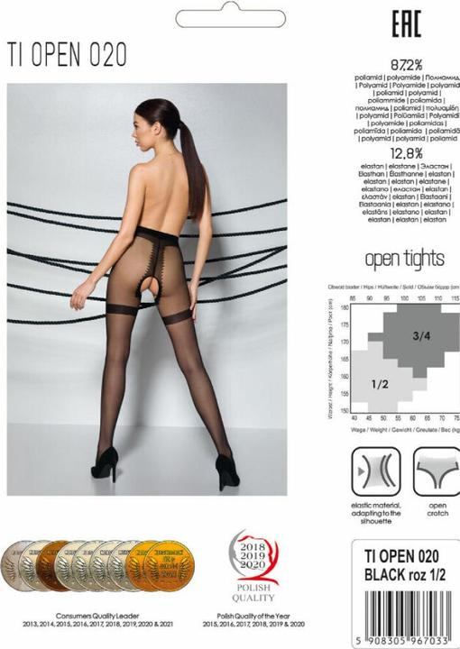 Immagine prodotto Passion Collant ouvert "Thiophene 020" (20DEN) (S)