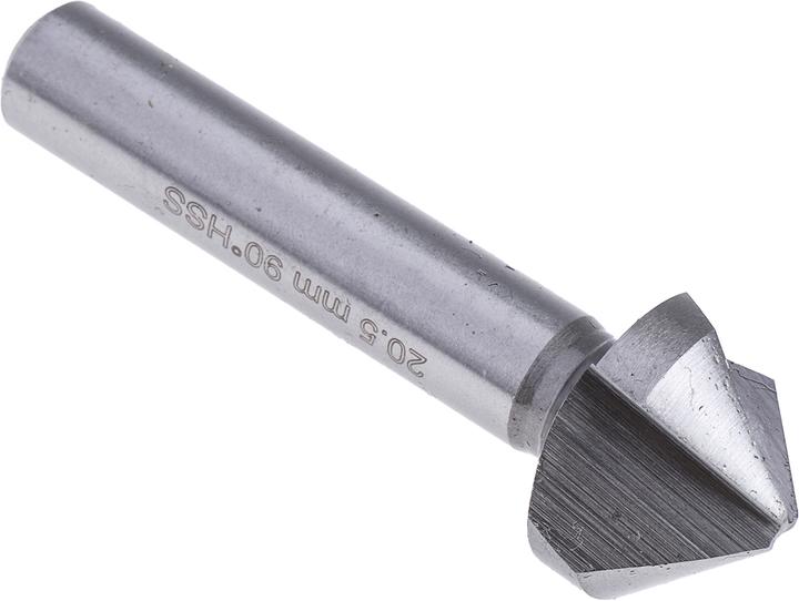 Immagine prodotto Rs Pro Punta HSS Ø 20.5mm, 3 flauti, 90°, 63 mm (20,5 millimetri)