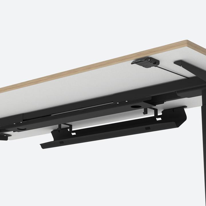 Produktbild ofinto Rise, mit Kabelmanagement-System