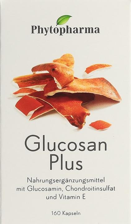 Actual product image Phytopharma Glucosan PLUS with glucosamine and chondroitin for the joints (160 Piece, Capsules, 127 g)