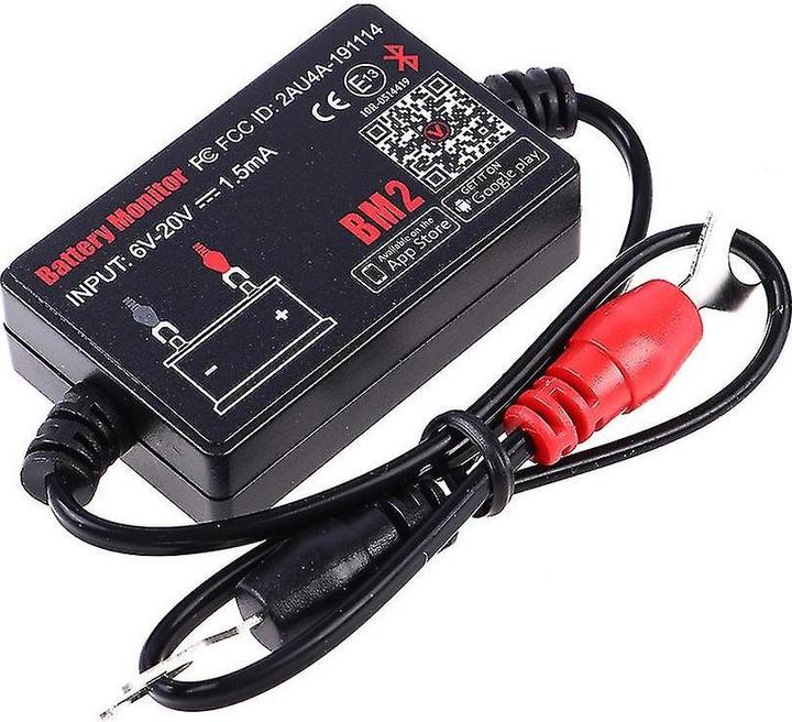 Actual product image QucikLynks Battery Monitor BM2 Battery monitoring with free app 12V