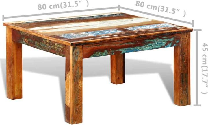 Actual product image VidaXL Luella (80 x 80 x 45 cm)