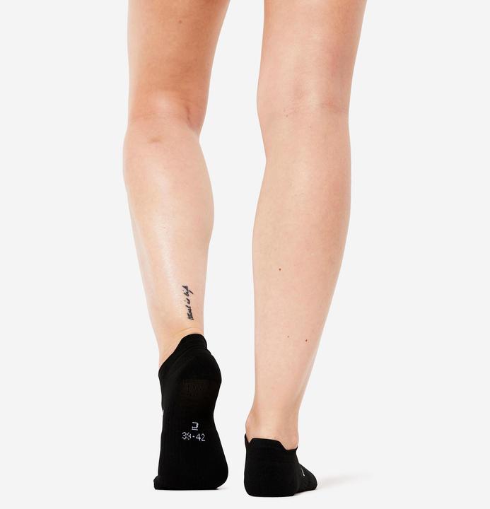 Image du produit Domyos Pack de 3 chaussettes pour femmes - noir/blanc (39, 42)