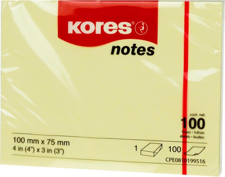 Actual product image Kores Notes (1 x 8 x 10 cm)