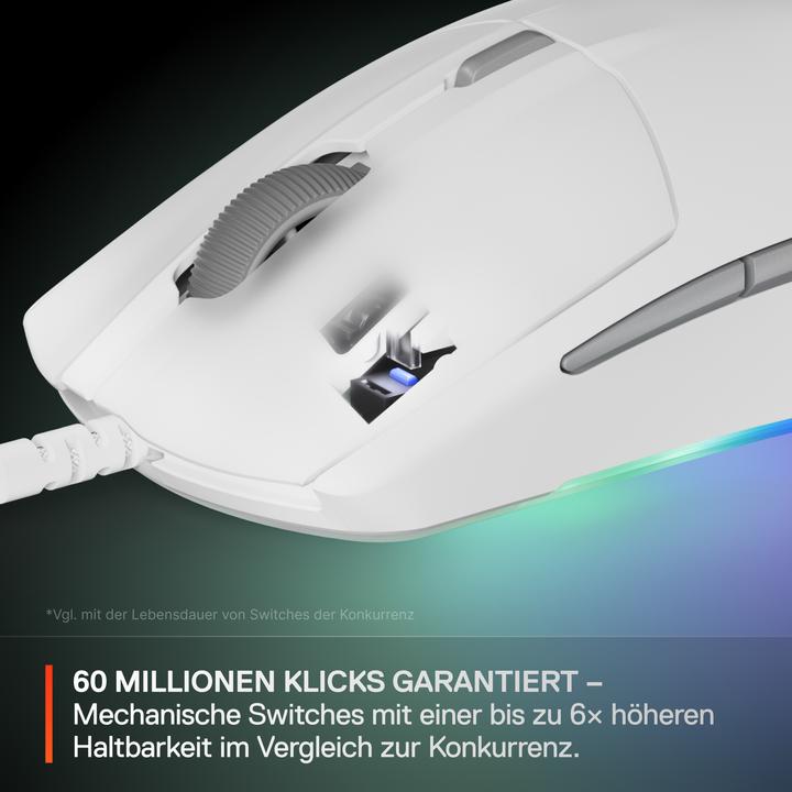 Image du produit SteelSeries Rival 3 Gen 2 - White (Filaire)
