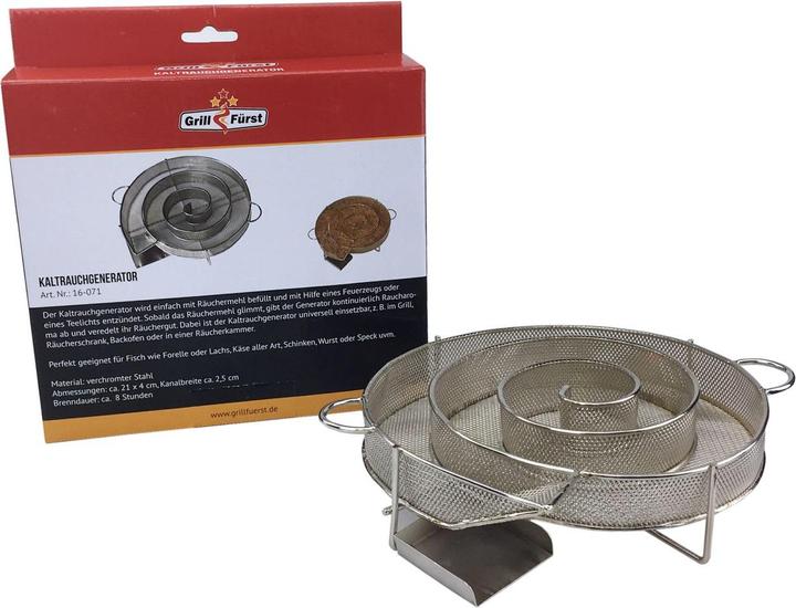 Produktbild Grillfürst Kaltrauchgenerator / Räucherschnecke