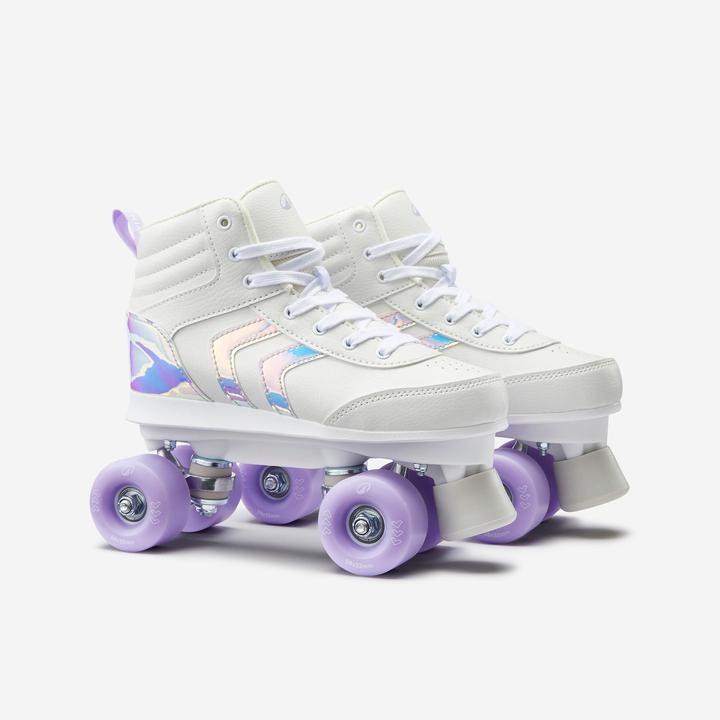 Oxelo Rollschuhe - Quad 100 lila