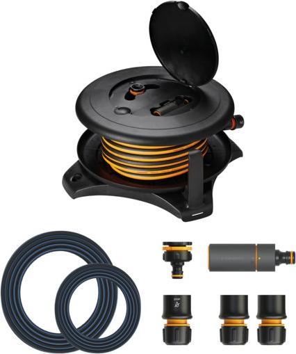 Actual product image Fiskars Waterwheel M hose reel with 20 m hose (20 m)