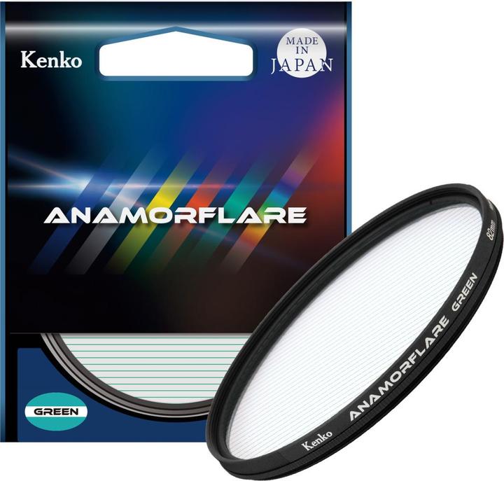 Produktbild Kenko 82,0 ANAMORFLARE Green Lens Flare Filter (82 mm, Effekt Filter)