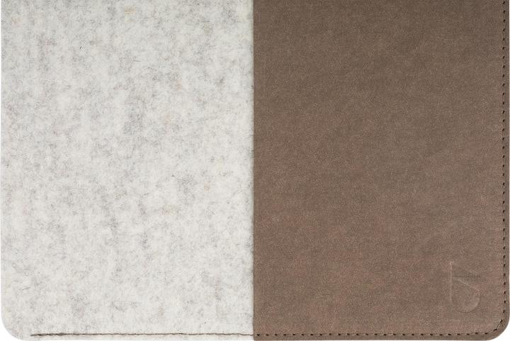 Produktbild Oakywood Felt MacBook Sleeve - MacBook Hülle - aus Merinowollfilz gefertigt - Steingrau / MacBook 15-16” - Oa (16", Apple)