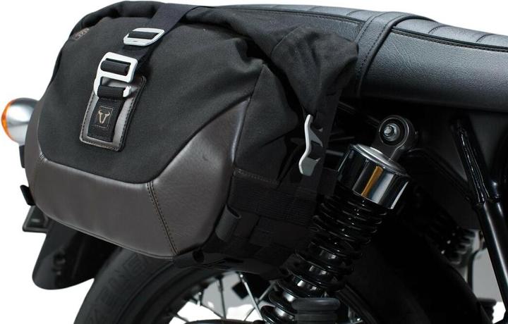 Actual product image Sw Motech motorcycle pannier spacers slc gauche triumph thruxton/bonneville/scrambler
