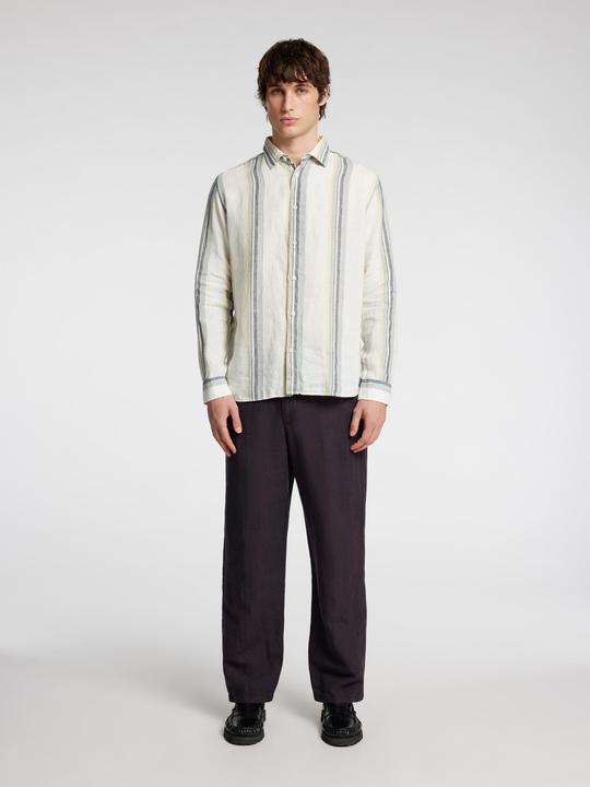 Image du produit Selected Homme 220 Pantalon loose fit en lin mélangé (30)