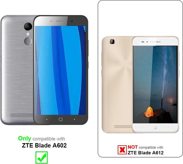 Productafbeelding Cadorabo Boek Onzichtbare Magneethoes (ZTE Blade A602)