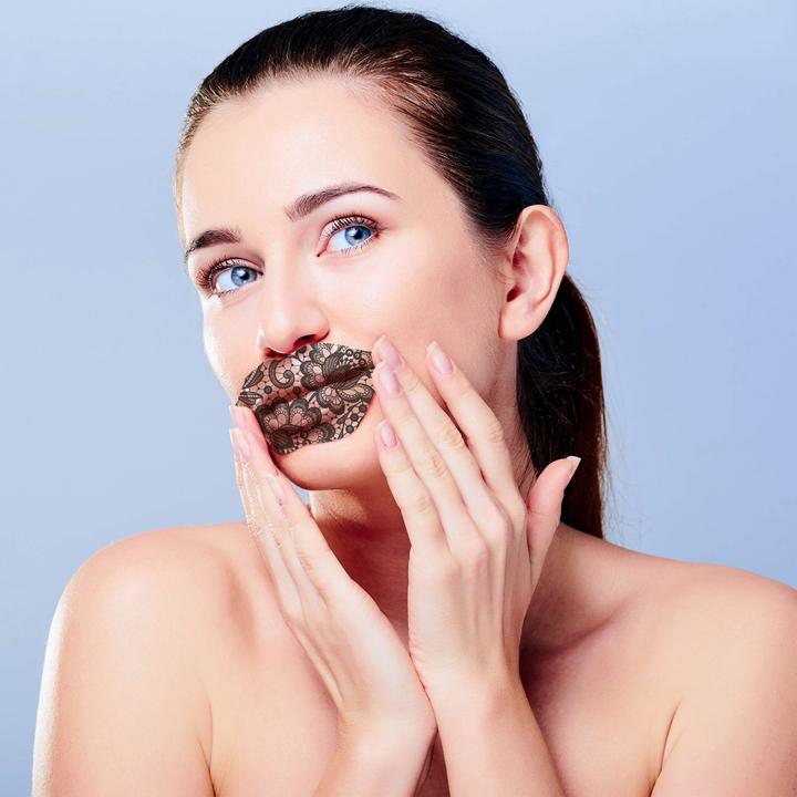Actual product image Chiara Ambra Hydrogel Lip Mask